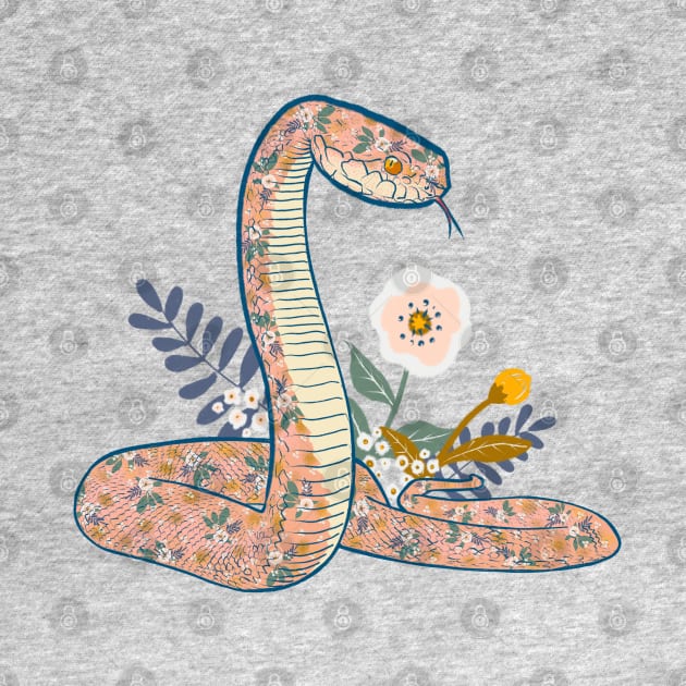 Floral snake by Mimie20